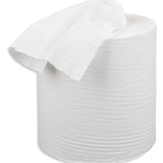 White Centrefeed Wiping Rolls 6 x 150m 2ply